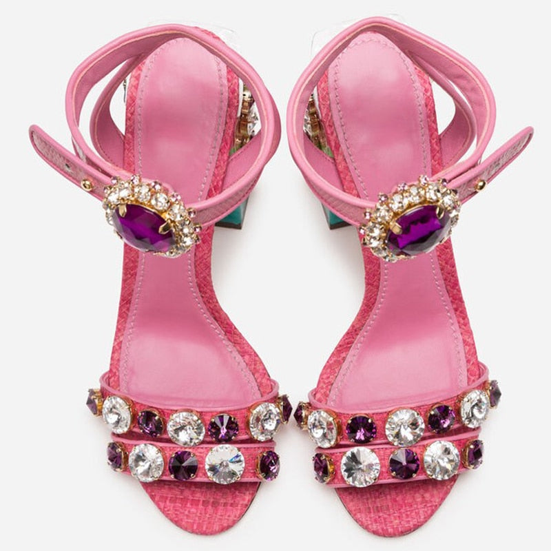 Bedazzle Crystal Sandal