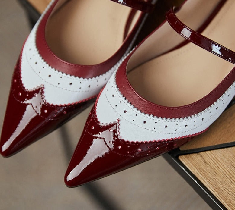 Oxford Mary Jane Flat