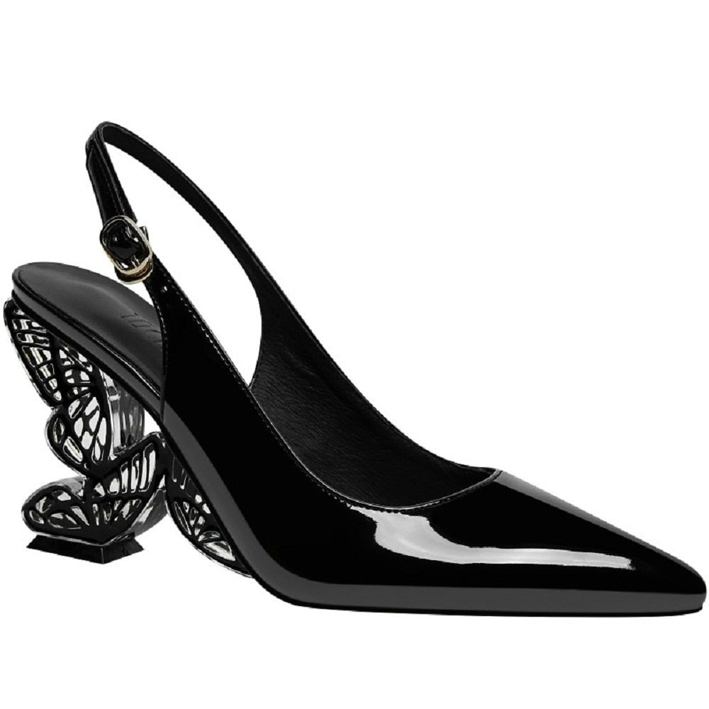 Bracket Contemporary Sling-back Pump