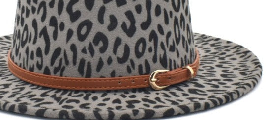 Woolen Flat Top Fedora