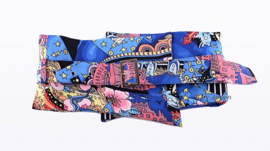 Explosion Flower Wrap Belt