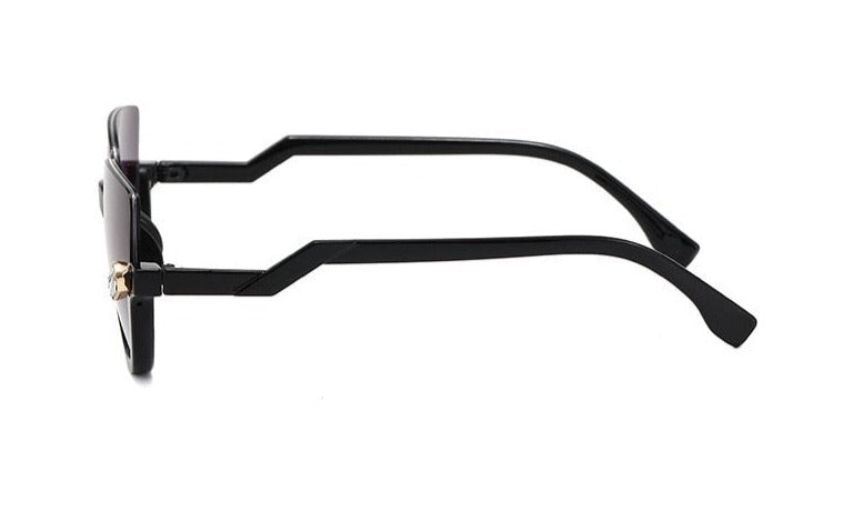 56mm Half Rim Sunglasses