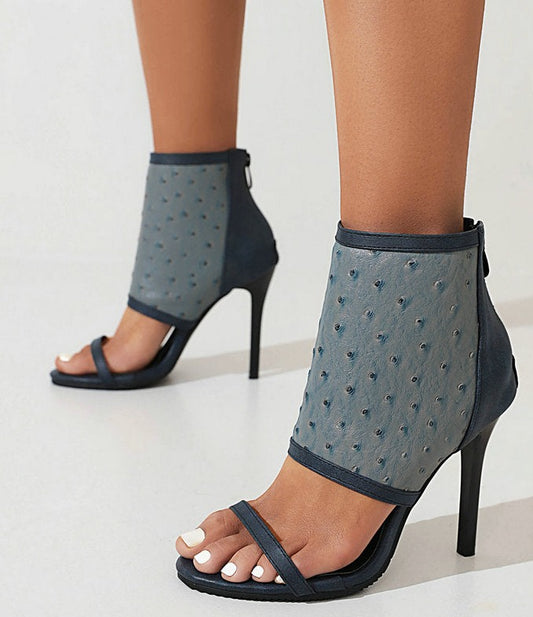 Versatile Open Toe Bootie