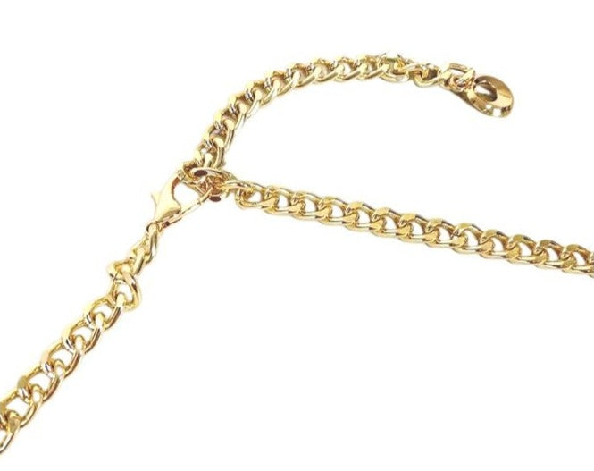 Cuban Link Layered Chain Belt
