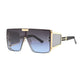 Frost 64mm Square Top Sunglasses