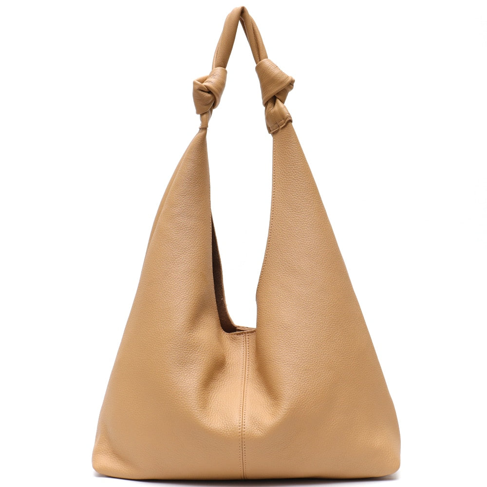 Knotted Large Hobo Bag