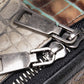Patchwork Collision Leather Shoulder Bag