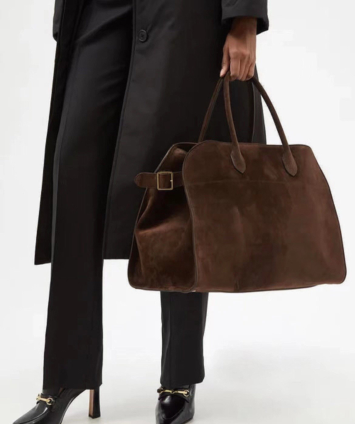 Luxury Suede Satchel