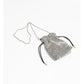 Crystal Drawstring Evening Bag