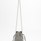 Crystal Drawstring Evening Bag