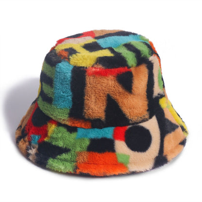 Rainbow Letter Bucket Hat