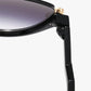 56mm Half Rim Sunglasses