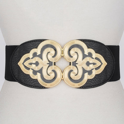 Vintage Elastic Waist Belt