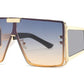 Frost 64mm Square Top Sunglasses