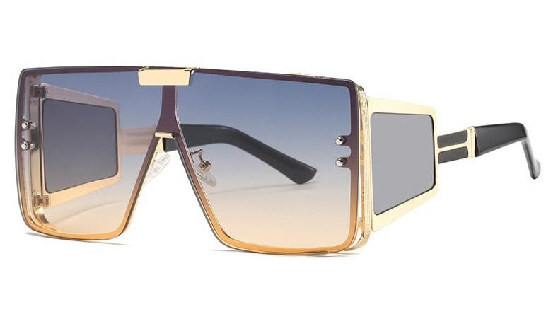 Frost 64mm Square Top Sunglasses