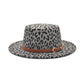 Woolen Flat Top Fedora