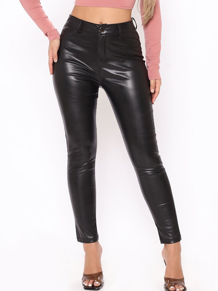 Marna Faux Leather Pants