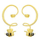 Honey Bee Dangle Earrings