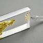 Dog and Bone Rectangle Necklace