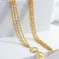 Portrait Coin Toggle Necklace