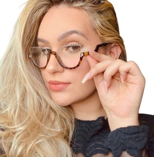 56mm Half Rim Glasses